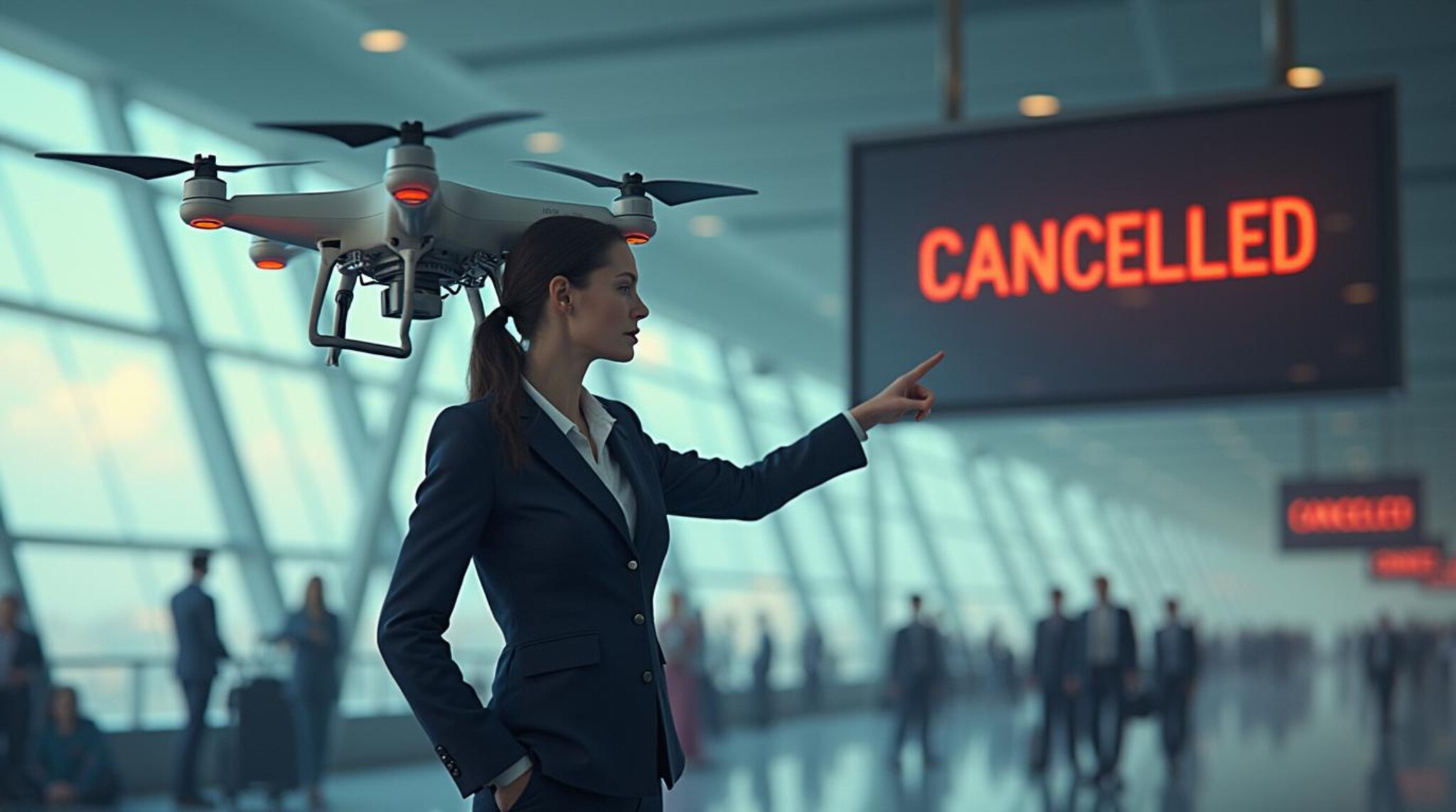 Sky Invaders: How Drones Grounded Scandinavia's Airports
