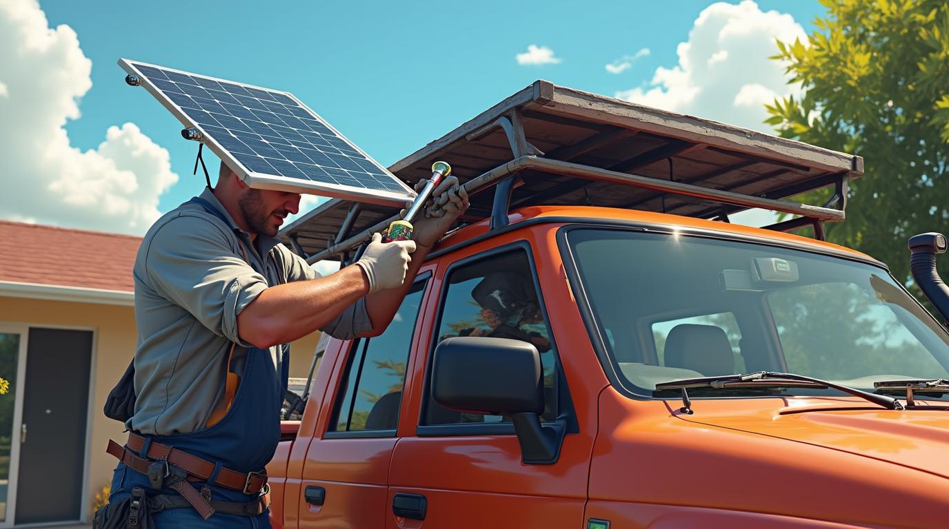 Solar Panel on 4WD Roof: Installation Guide & Roof Protection Tips